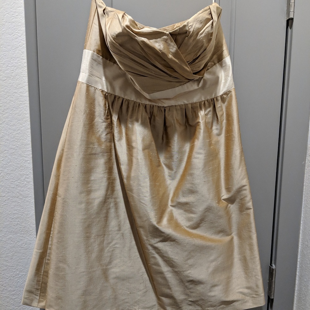 Lulukate Gold bridesmaid dress
